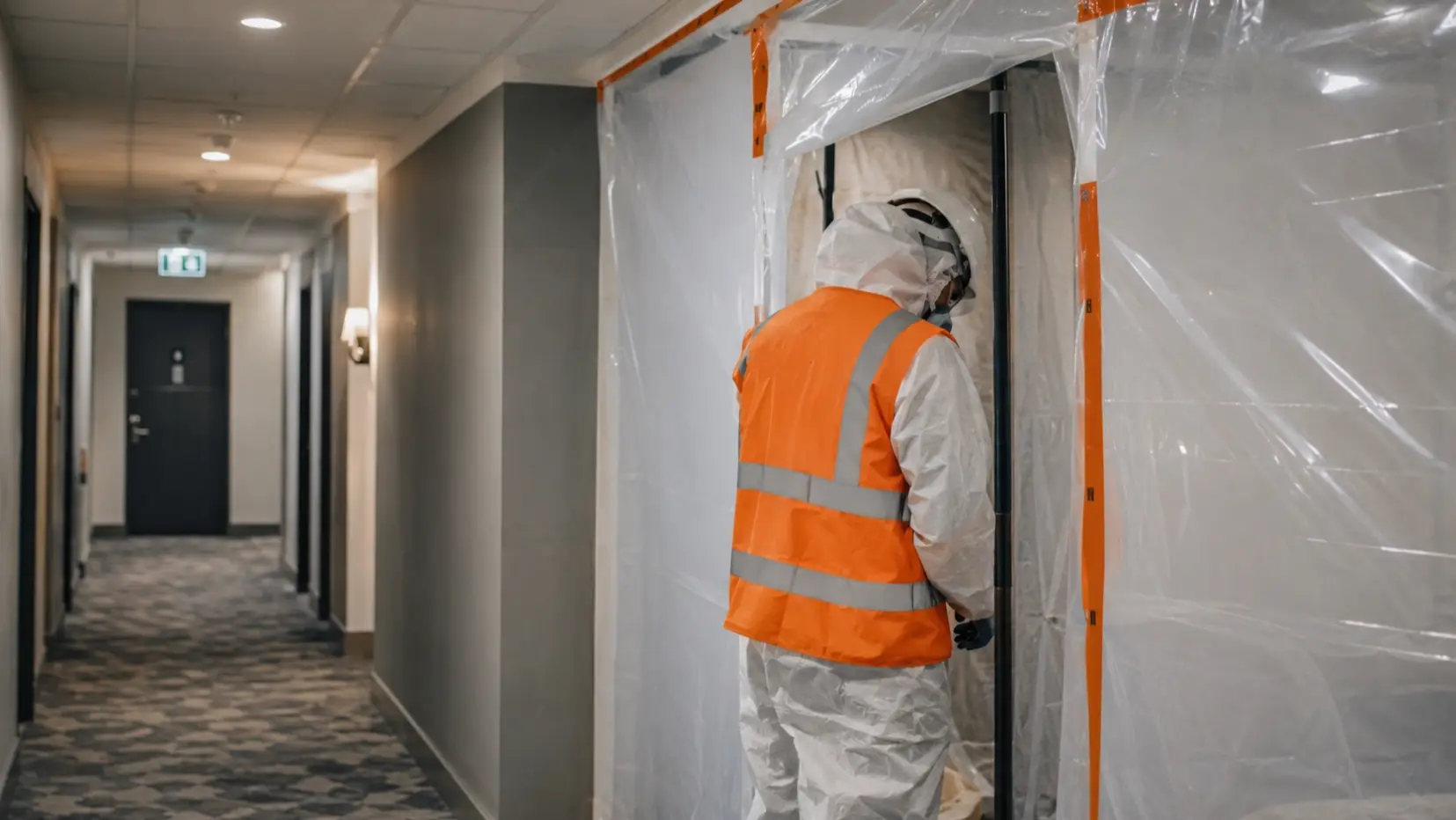 Hotel asbestos removal and management service