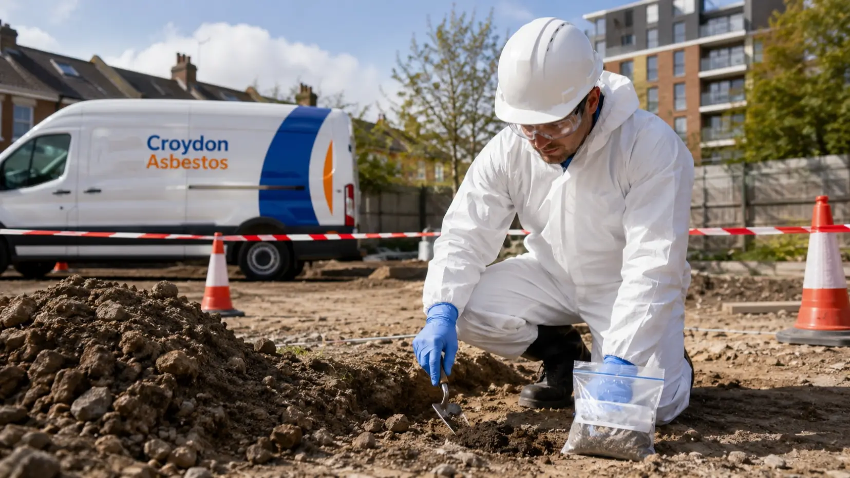Soil inspection and asbestos assessment preparation work