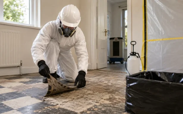 Asbestos Floor Tile Removal - Hero HQ