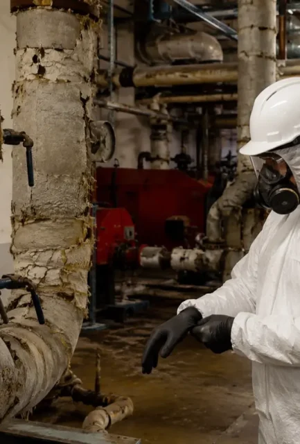 Asbestos Pipe Lagging Removal - Hero HQ