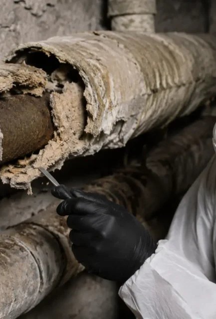Asbestos Pipe Lagging Removal - Inspection HQ