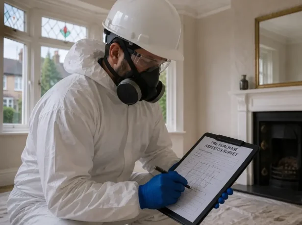 Pre-purchase asbestos survey inspection